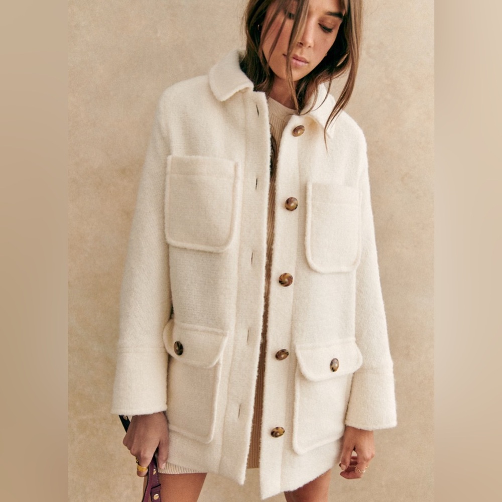 Sezane Paolo Coat - size 10/42